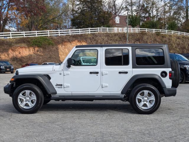 used 2021 Jeep Wrangler Unlimited car, priced at $29,871