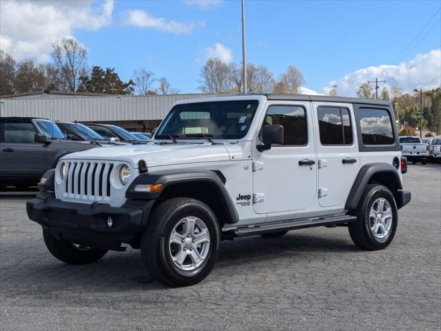 used 2021 Jeep Wrangler Unlimited car, priced at $29,871