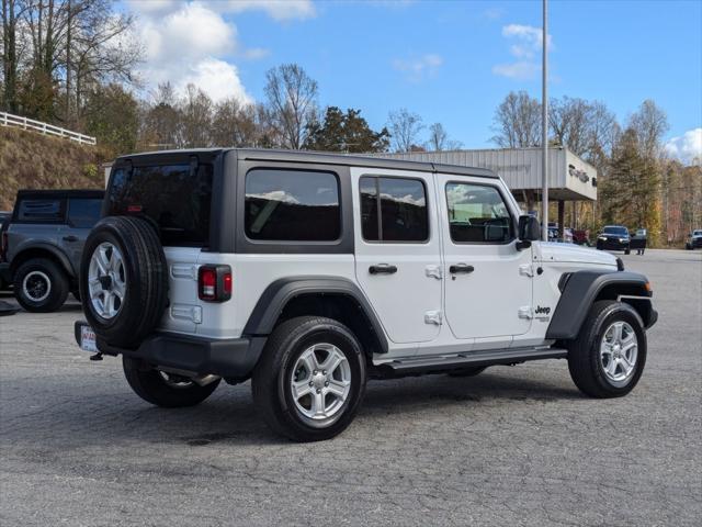 used 2021 Jeep Wrangler Unlimited car, priced at $29,871