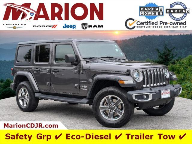 used 2020 Jeep Wrangler Unlimited car, priced at $34,771