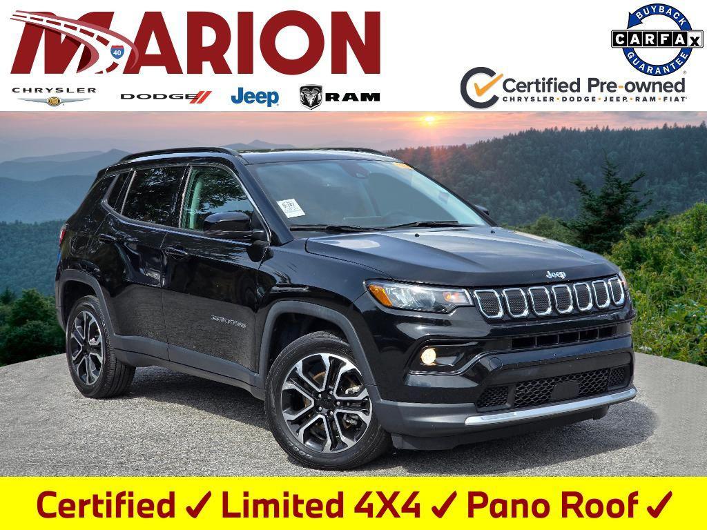 used 2022 Jeep Compass car, priced at $23,974