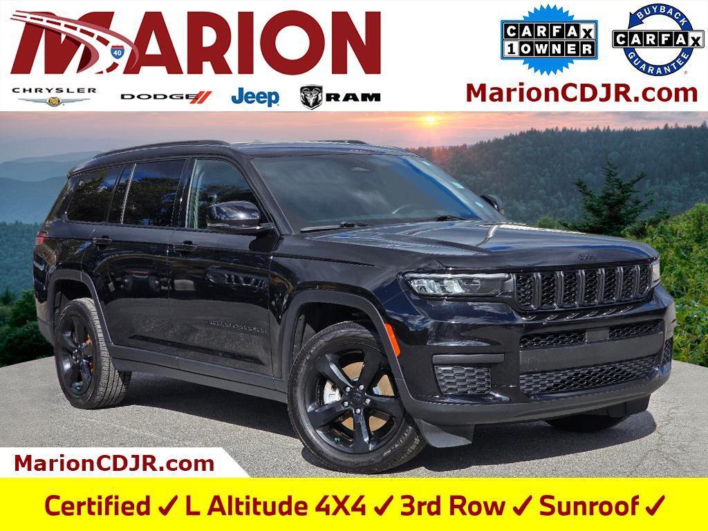 used 2022 Jeep Grand Cherokee L car, priced at $22,500