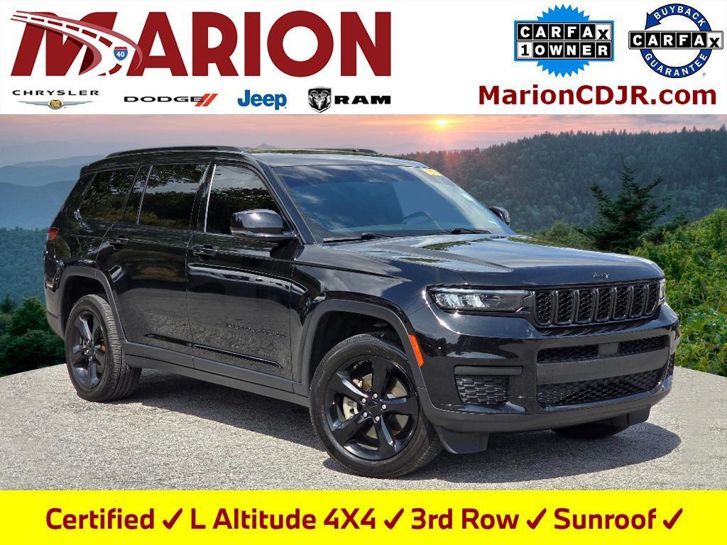 used 2022 Jeep Grand Cherokee L car, priced at $24,000