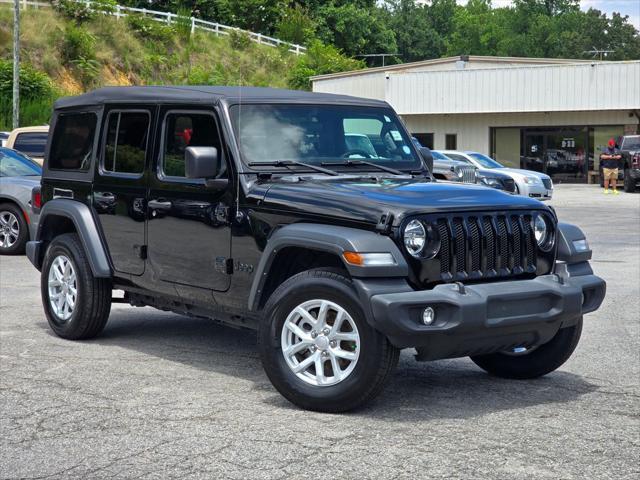 used 2023 Jeep Wrangler car, priced at $29,490