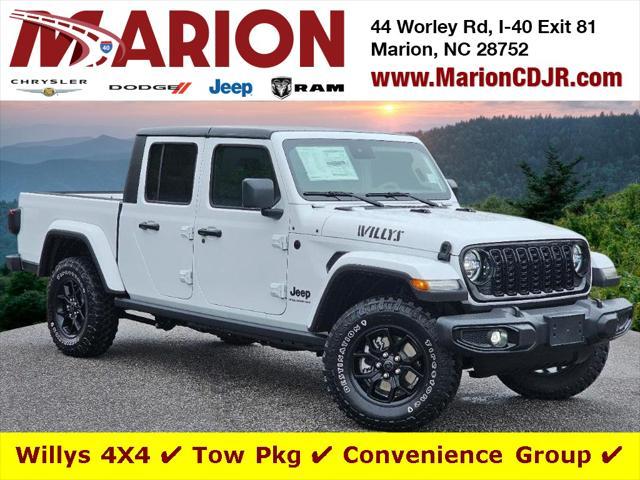 new 2024 Jeep Gladiator car, priced at $45,435