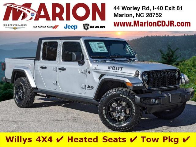 new 2024 Jeep Gladiator car, priced at $45,500