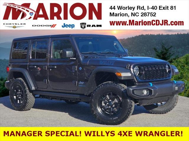 new 2024 Jeep Wrangler 4xe car, priced at $46,790