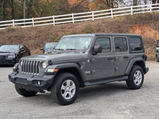 used 2021 Jeep Wrangler Unlimited car, priced at $29,371