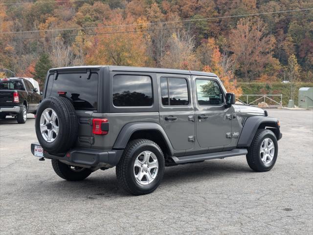 used 2021 Jeep Wrangler Unlimited car, priced at $29,371