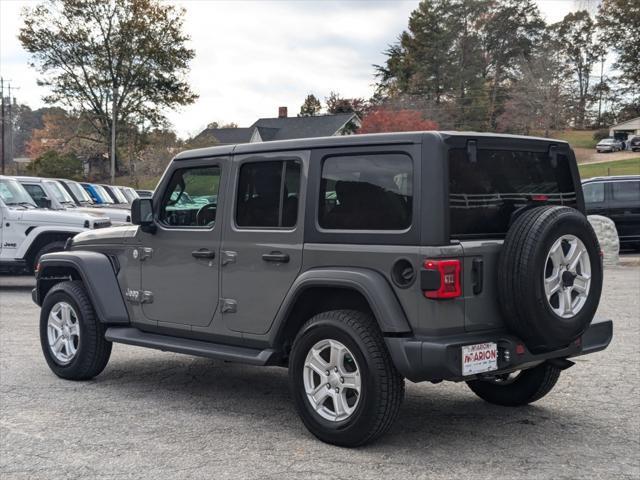 used 2021 Jeep Wrangler Unlimited car, priced at $29,371