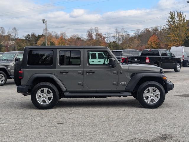 used 2021 Jeep Wrangler Unlimited car, priced at $29,371