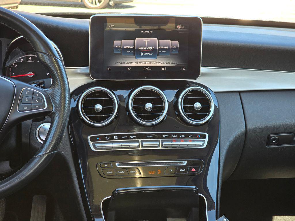 used 2015 Mercedes-Benz C-Class car, priced at $13,500