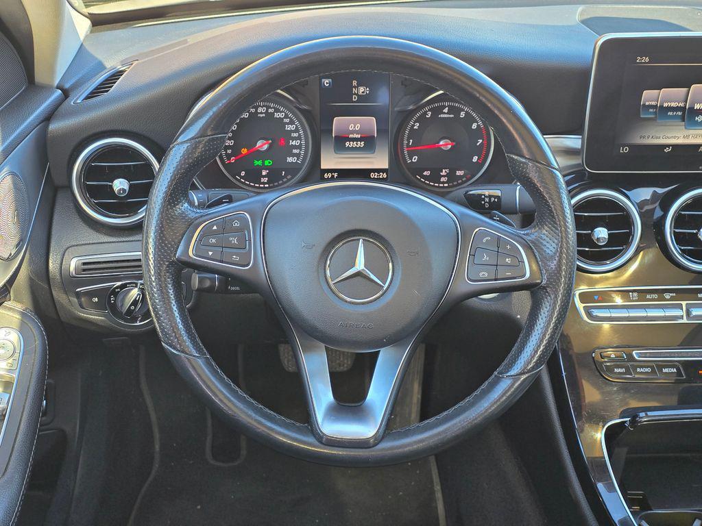 used 2015 Mercedes-Benz C-Class car, priced at $13,500