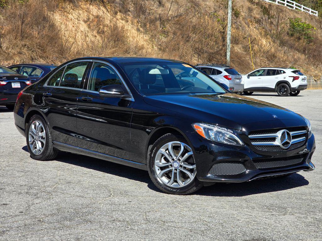 used 2015 Mercedes-Benz C-Class car, priced at $13,500