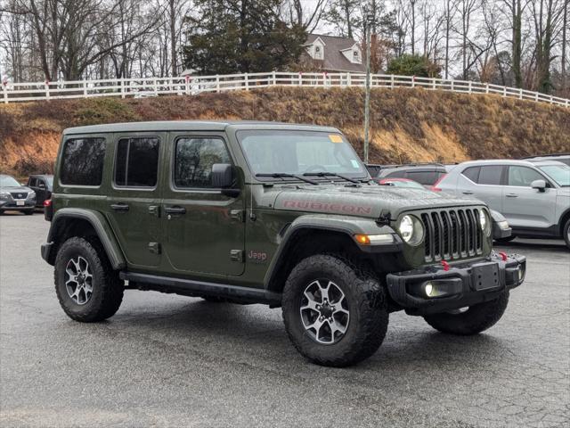 used 2021 Jeep Wrangler Unlimited car, priced at $37,500