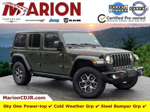 used 2021 Jeep Wrangler Unlimited car, priced at $37,500