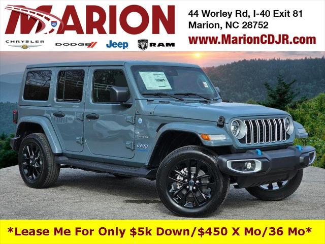 new 2024 Jeep Wrangler 4xe car, priced at $57,070