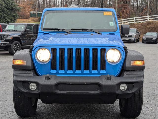 used 2021 Jeep Wrangler Unlimited car, priced at $32,524