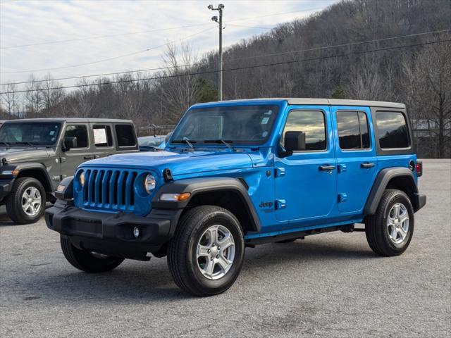 used 2021 Jeep Wrangler Unlimited car, priced at $31,971