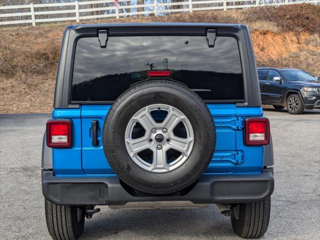 used 2021 Jeep Wrangler Unlimited car, priced at $31,971