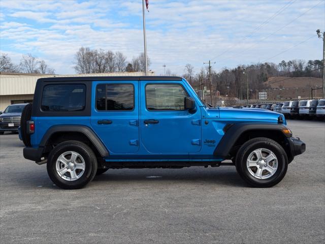 used 2021 Jeep Wrangler Unlimited car, priced at $31,971