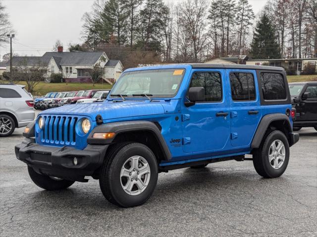 used 2021 Jeep Wrangler Unlimited car, priced at $32,524