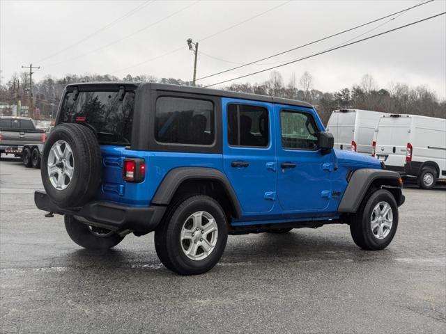 used 2021 Jeep Wrangler Unlimited car, priced at $32,524