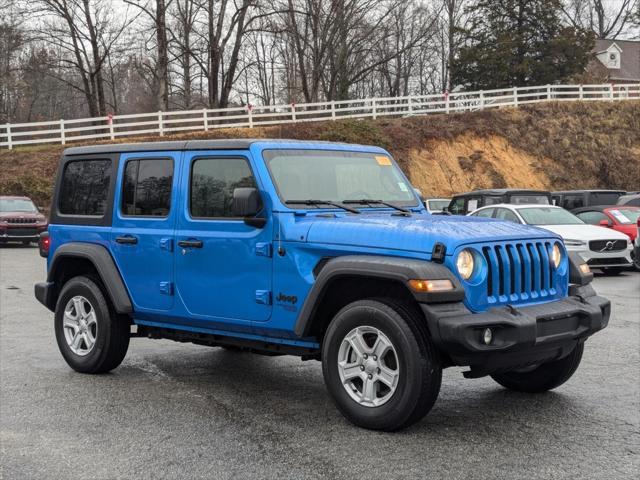 used 2021 Jeep Wrangler Unlimited car, priced at $32,524