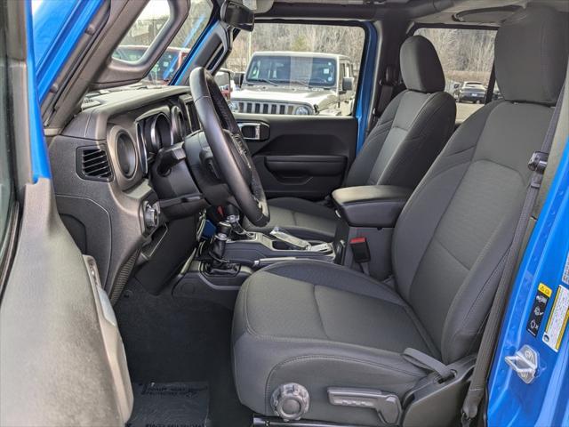 used 2021 Jeep Wrangler Unlimited car, priced at $31,971