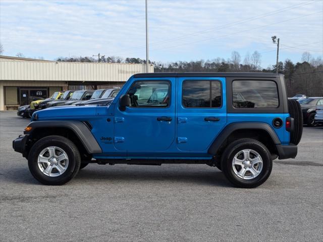 used 2021 Jeep Wrangler Unlimited car, priced at $31,971