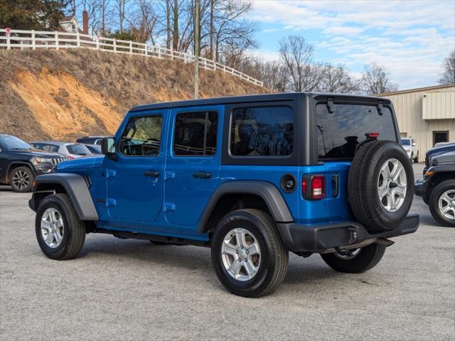 used 2021 Jeep Wrangler Unlimited car, priced at $31,971