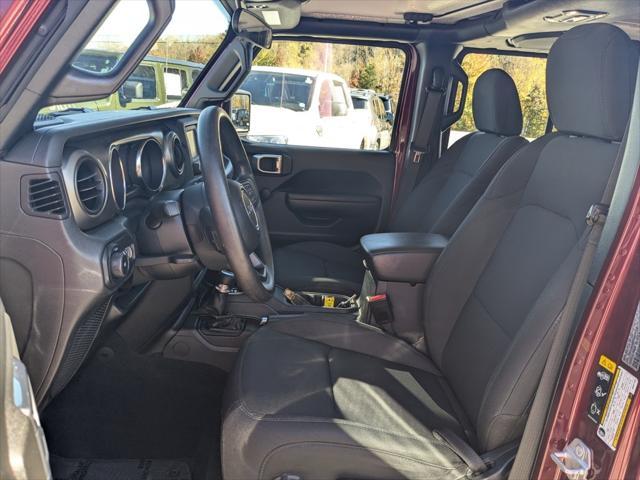 used 2021 Jeep Wrangler Unlimited car, priced at $29,641