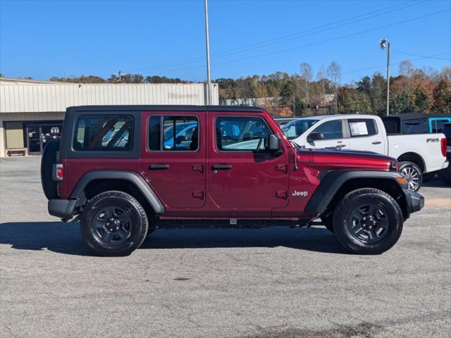 used 2021 Jeep Wrangler Unlimited car, priced at $29,641