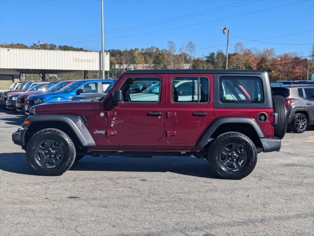 used 2021 Jeep Wrangler Unlimited car, priced at $29,641