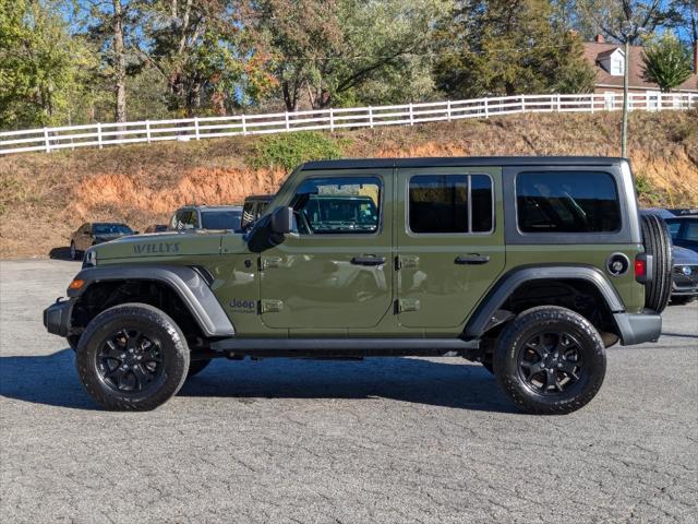 used 2021 Jeep Wrangler Unlimited car, priced at $29,666