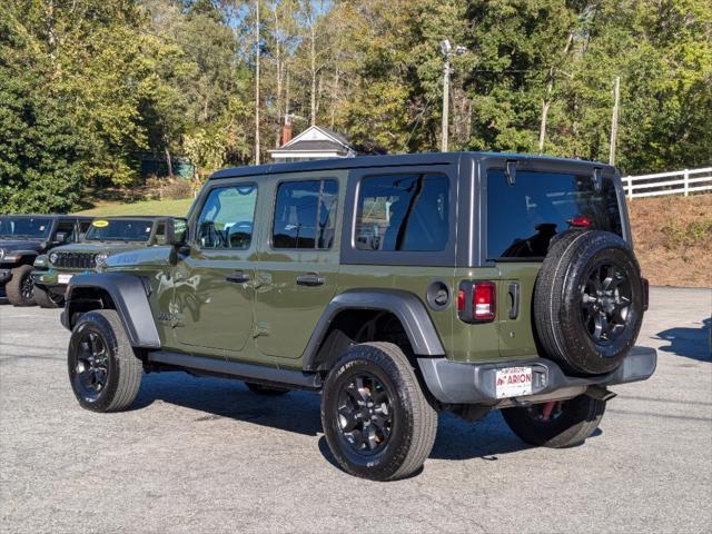 used 2021 Jeep Wrangler Unlimited car, priced at $29,666