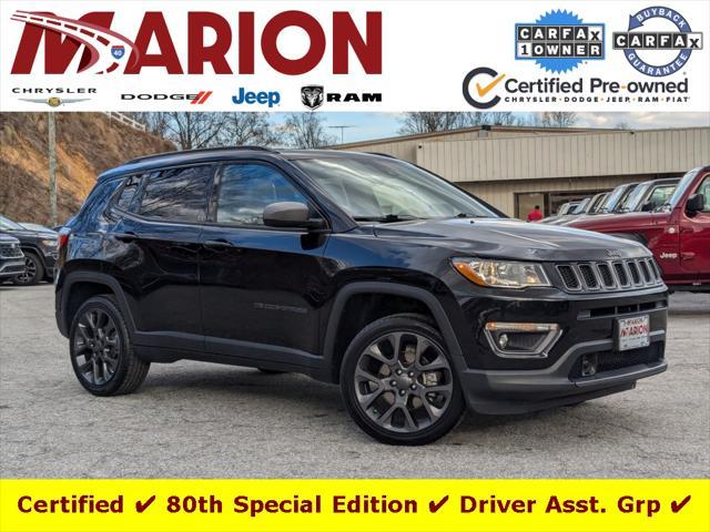 used 2021 Jeep Compass car, priced at $22,271