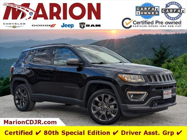 used 2021 Jeep Compass car, priced at $22,000