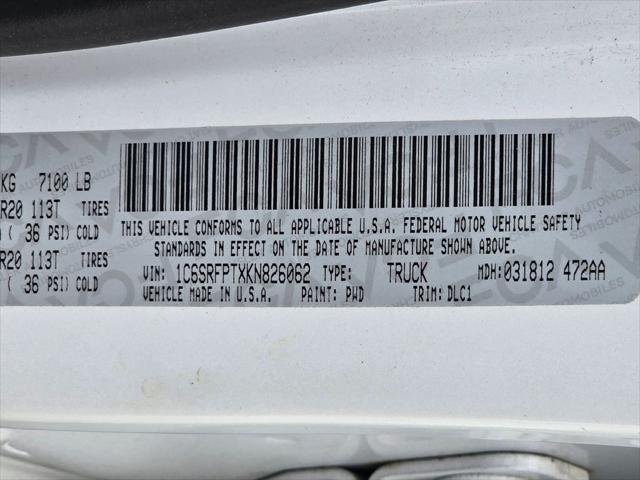 used 2019 Ram 1500 car, priced at $34,500
