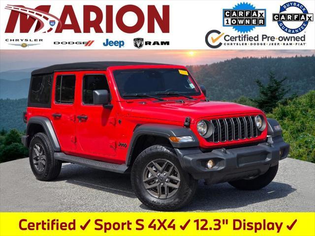used 2024 Jeep Wrangler car, priced at $37,473