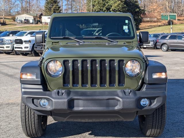 used 2021 Jeep Wrangler Unlimited car, priced at $30,571