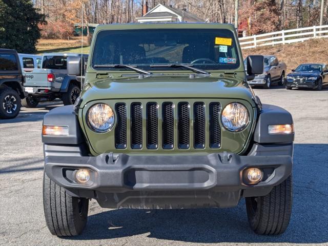 used 2021 Jeep Wrangler Unlimited car, priced at $30,871