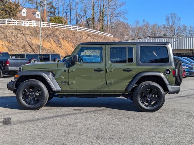 used 2021 Jeep Wrangler Unlimited car, priced at $30,571