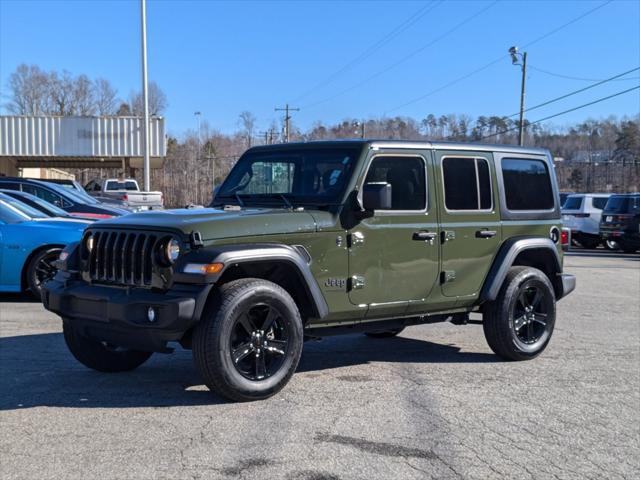 used 2021 Jeep Wrangler Unlimited car, priced at $30,571