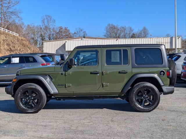 used 2021 Jeep Wrangler Unlimited car, priced at $30,871