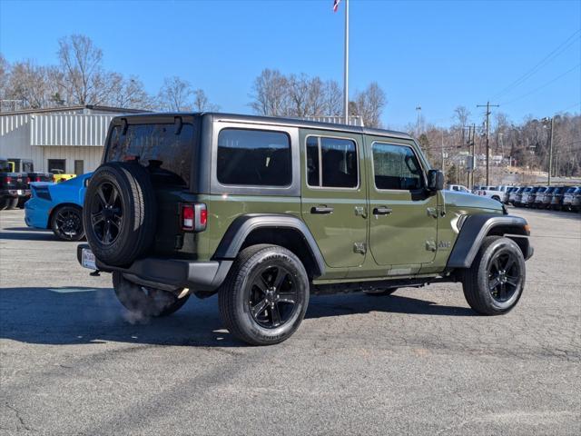 used 2021 Jeep Wrangler Unlimited car, priced at $30,571