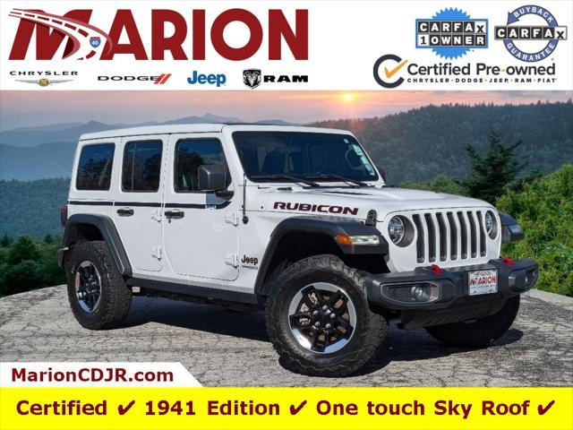 used 2021 Jeep Wrangler Unlimited car, priced at $40,000