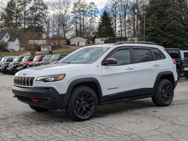 used 2021 Jeep Cherokee car, priced at $25,471