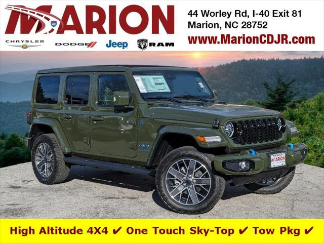 new 2024 Jeep Wrangler 4xe car, priced at $60,885