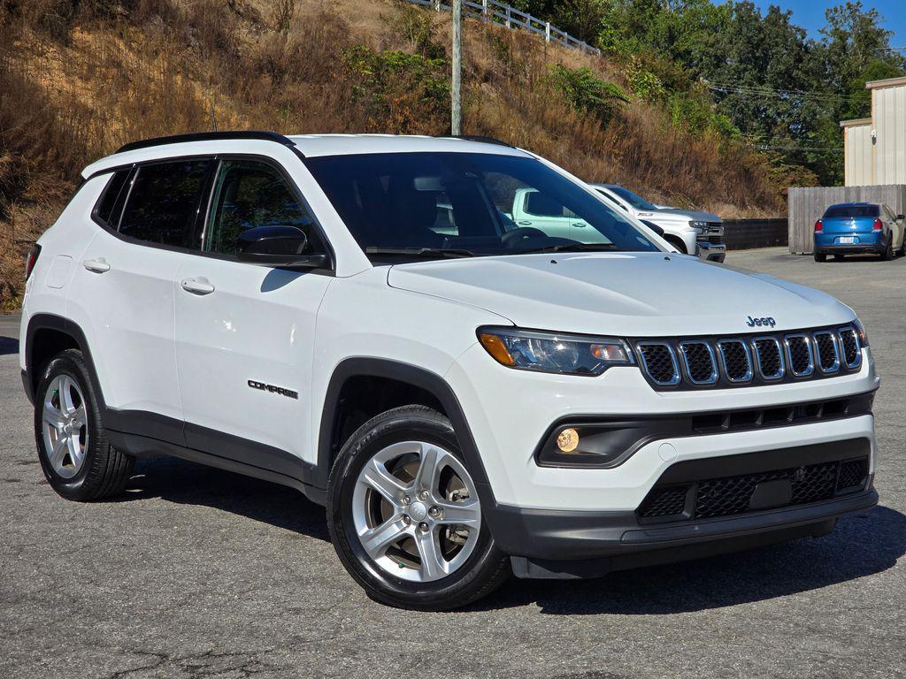 used 2023 Jeep Compass car, priced at $19,200